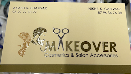 Makeover salon material and beauty parlour product supplier