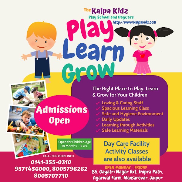 The Kalpa Kidz Play School and Daycare - Jaipur